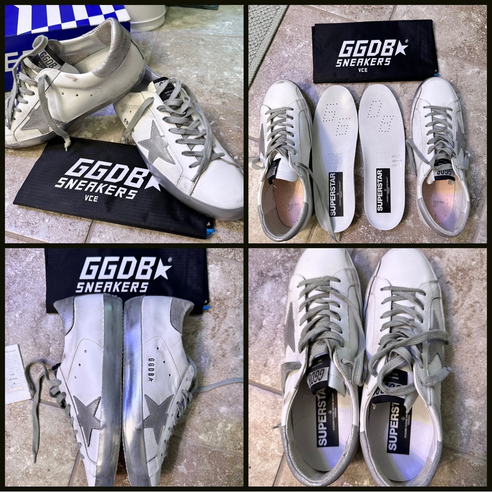 ⭐️⭐️ BNIB GG Superstars Sz 42 ⭐️⭐️